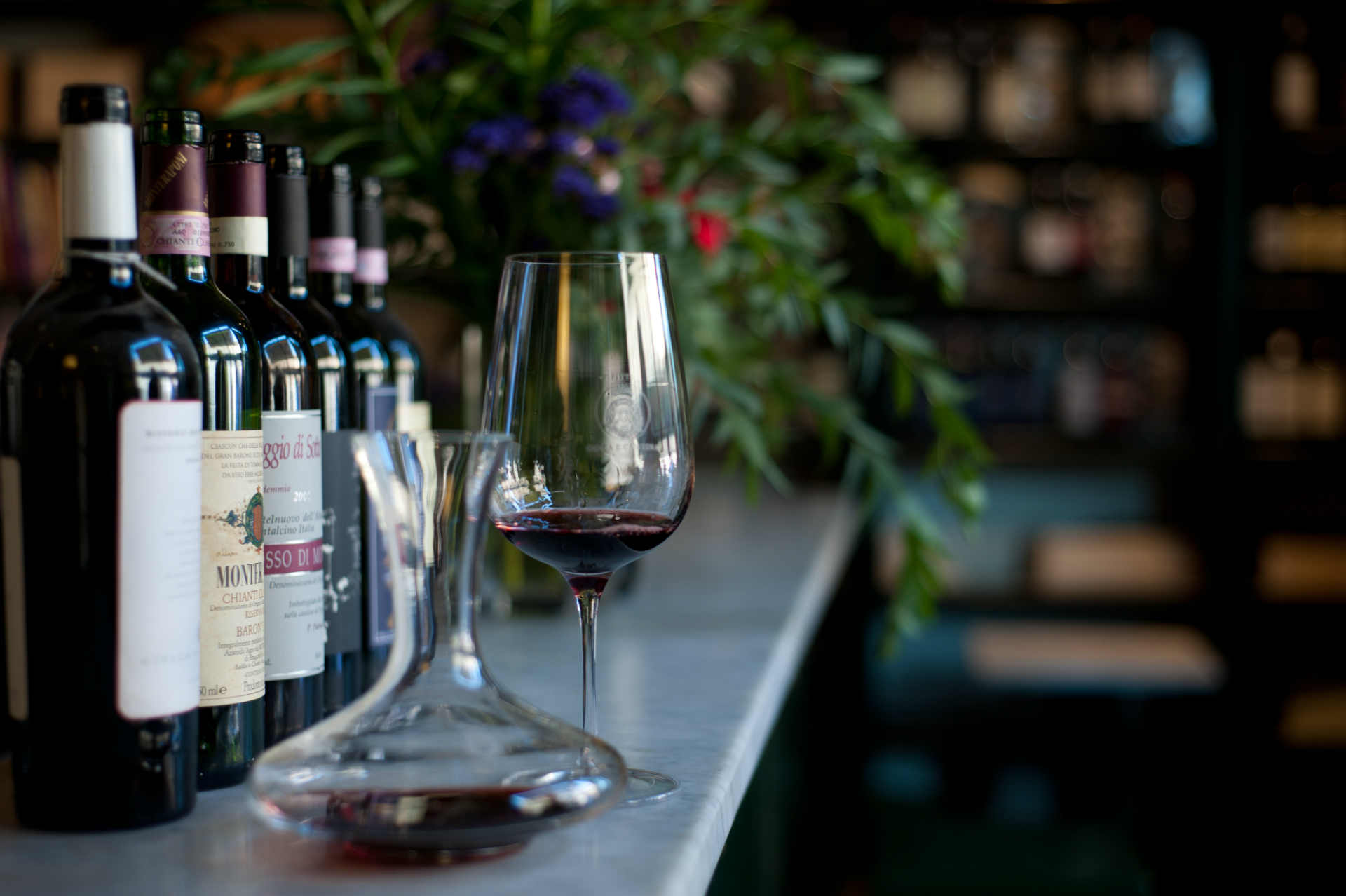 The Flights & Wines By The Glass